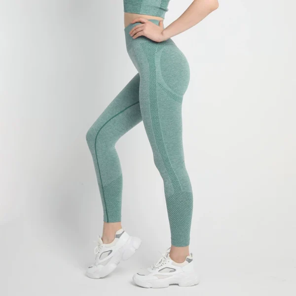 Seamless peach hip yoga pants - 图片 3