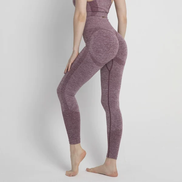 Seamless peach hip yoga pants - 图片 6