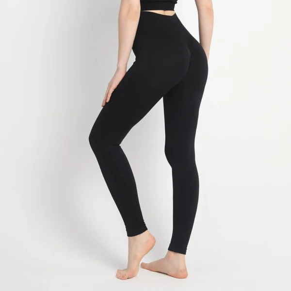 Seamless peach hip yoga pants - 图片 5